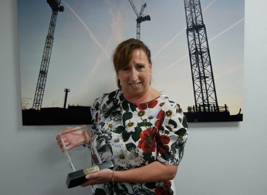 Congratulations Barbara Brown